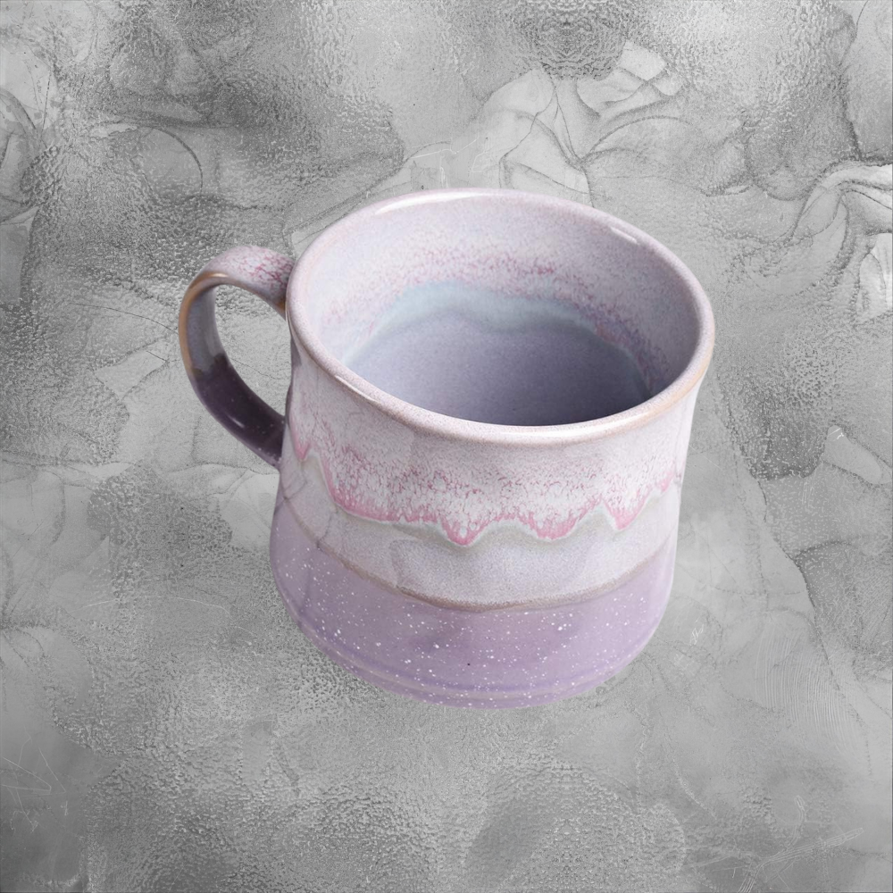 Handmade Ceramic Mug Cozy Drip Glaze Coffee Cup For Slow Mornings Warm Home