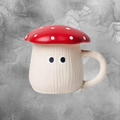 Mushroom Cottage Mug Whimsical Cozy Gift For Nature Lovers And Calm Mornings