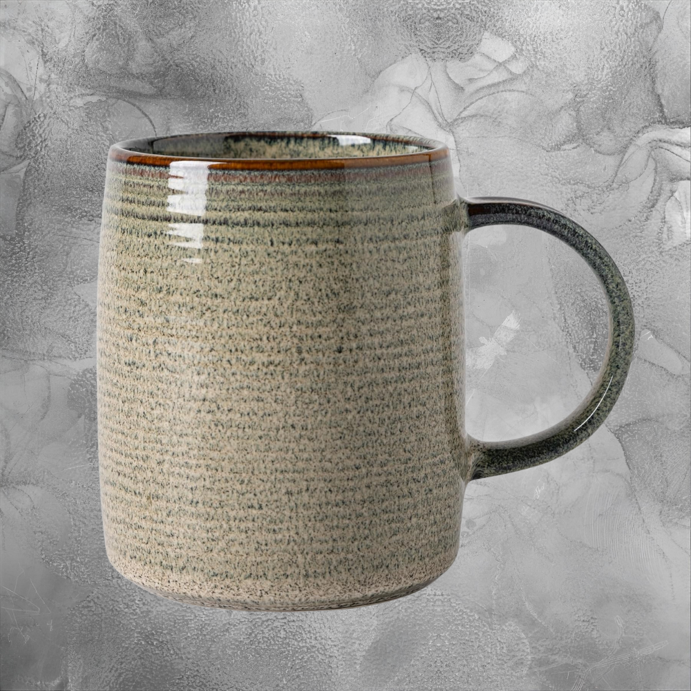 Cozy Minimalist Ceramic Mug Warm Coffee Cup For Calm Mornings Rustic Home